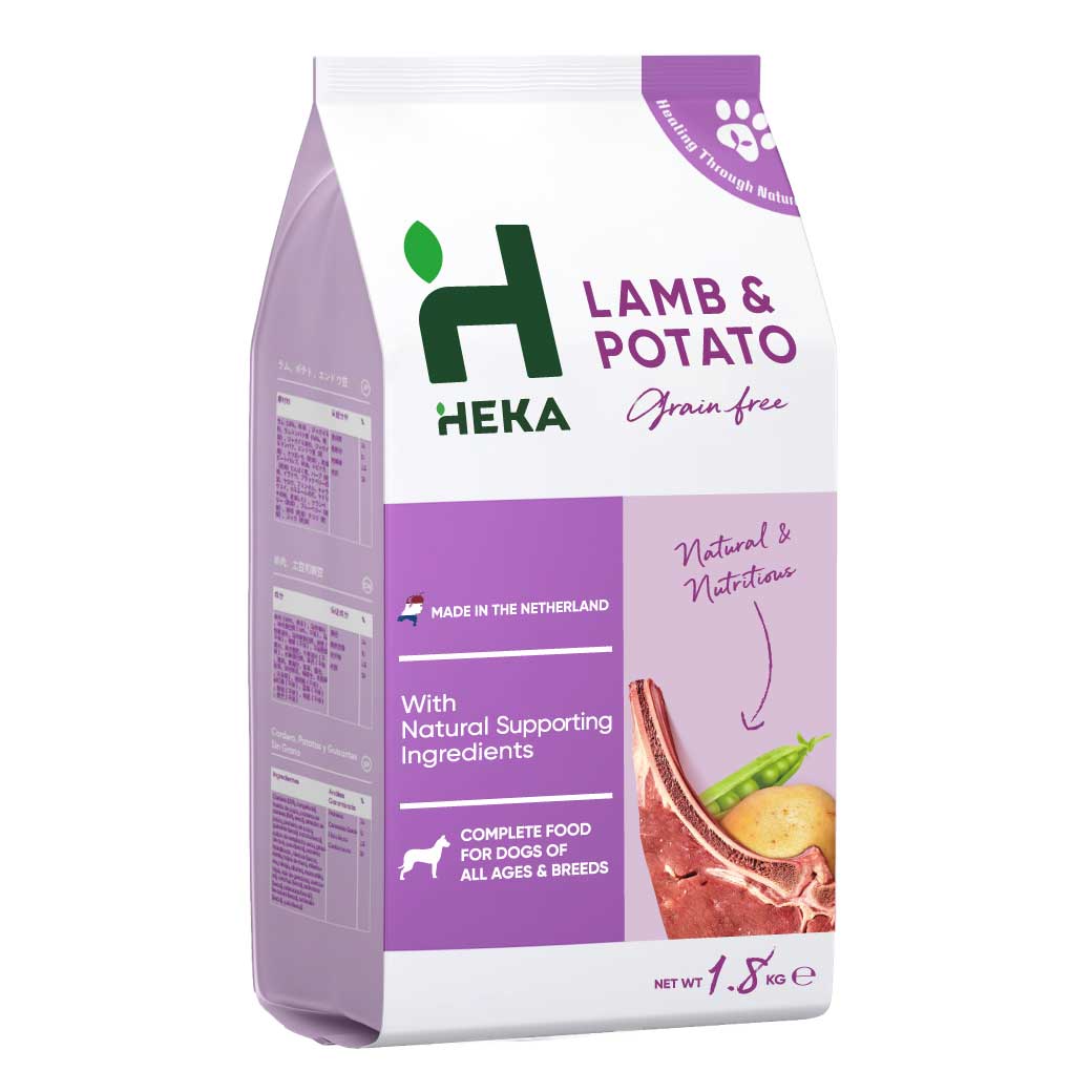 HEKA グレインフリードッグフード 全３種 (100g/1.8kg/3.6kg/5.4kg/10kg/20kg) 種類: ラム(数量限定新規販売再開中), サイズ: 1.8kg