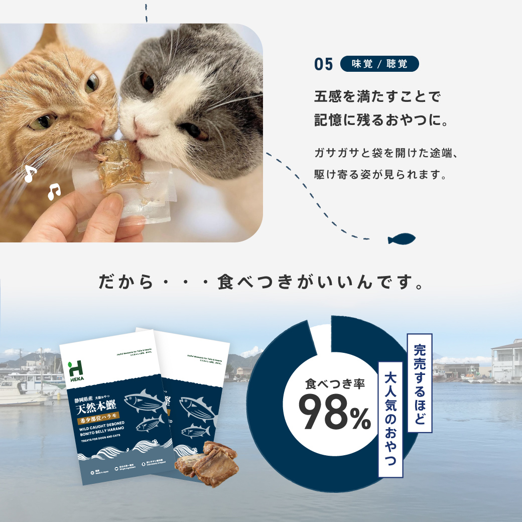 【限定製造】HEKA犬猫用おやつ(希少部位ハラモ)
