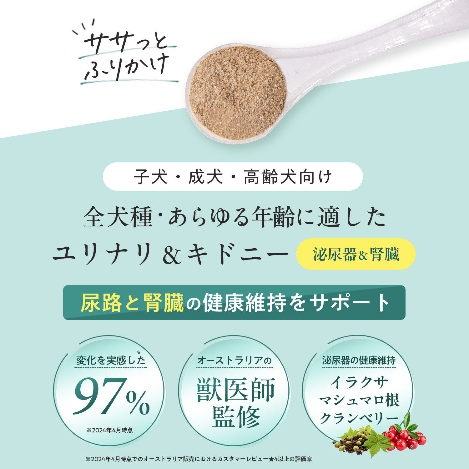 犬用ユリナリー+キドニー（腎臓＆泌尿器ケア）