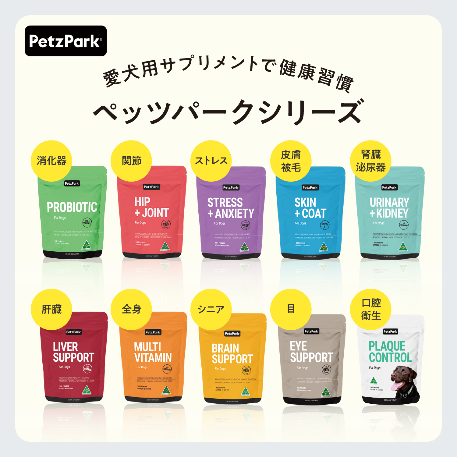 犬用プロバイオティック（消化器ケア）