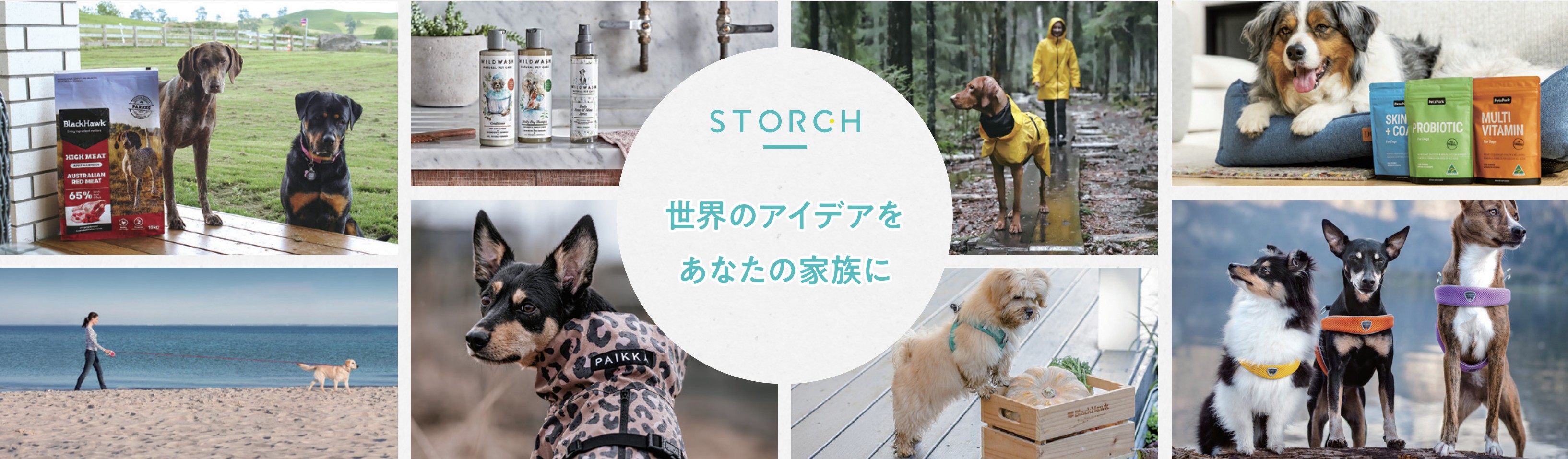 世界のアイデアをあなたの家族に。シュトルヒが世界中から選び抜いたブランドたち