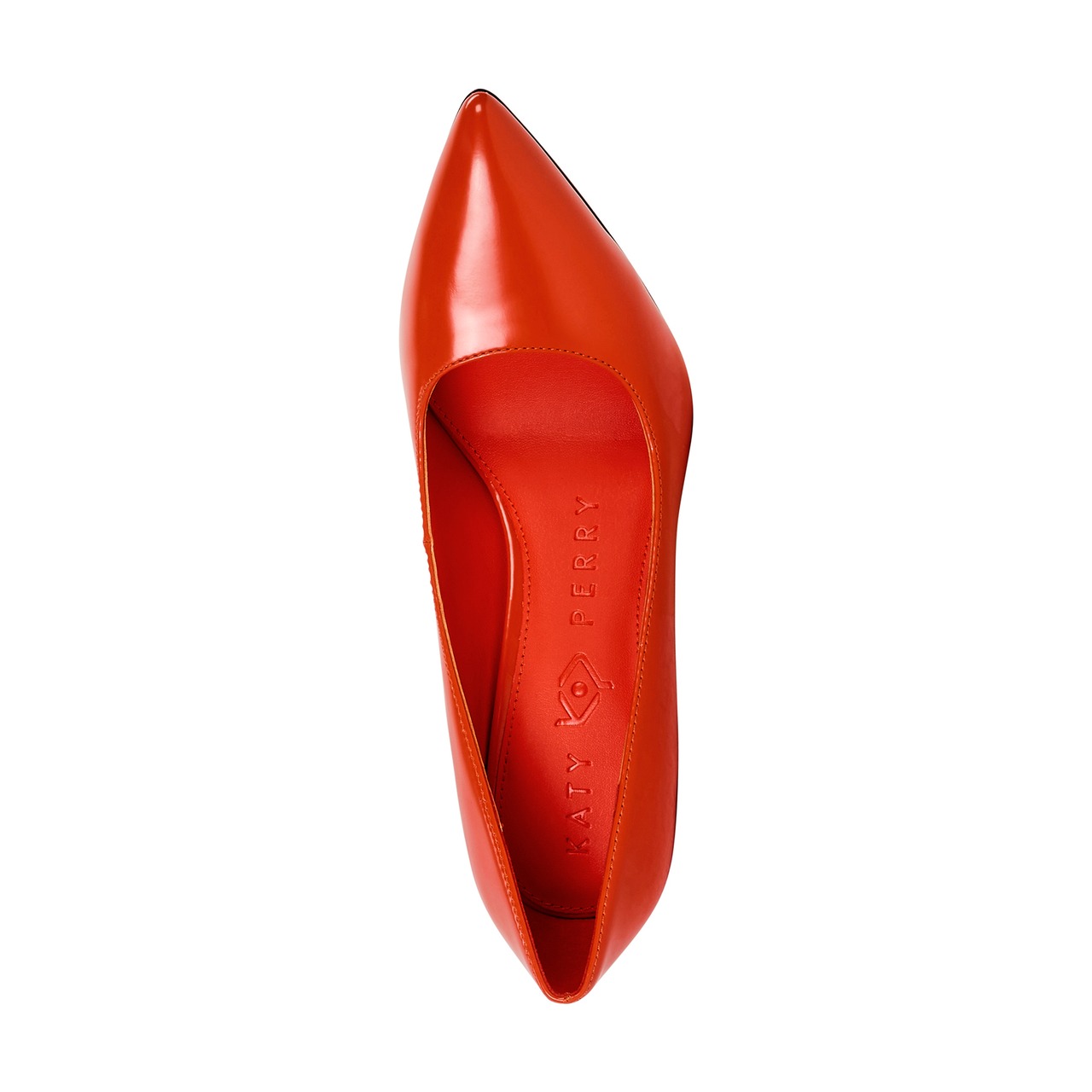 KP3393  Katyヒールパンプス カラー: オレンジ, サイズ: 22cm