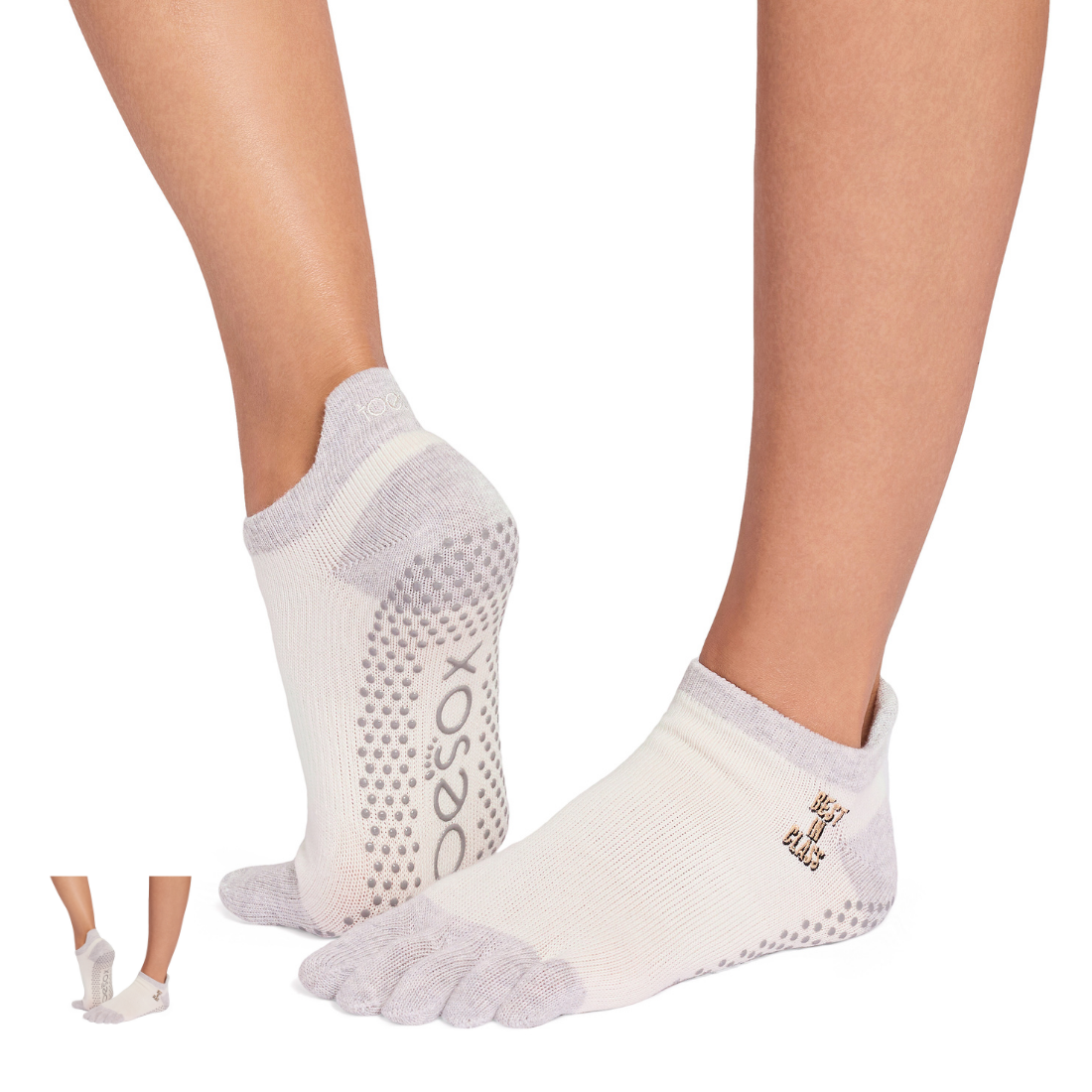 【Toesox_季節限定】Grip Full Toe Low Rise