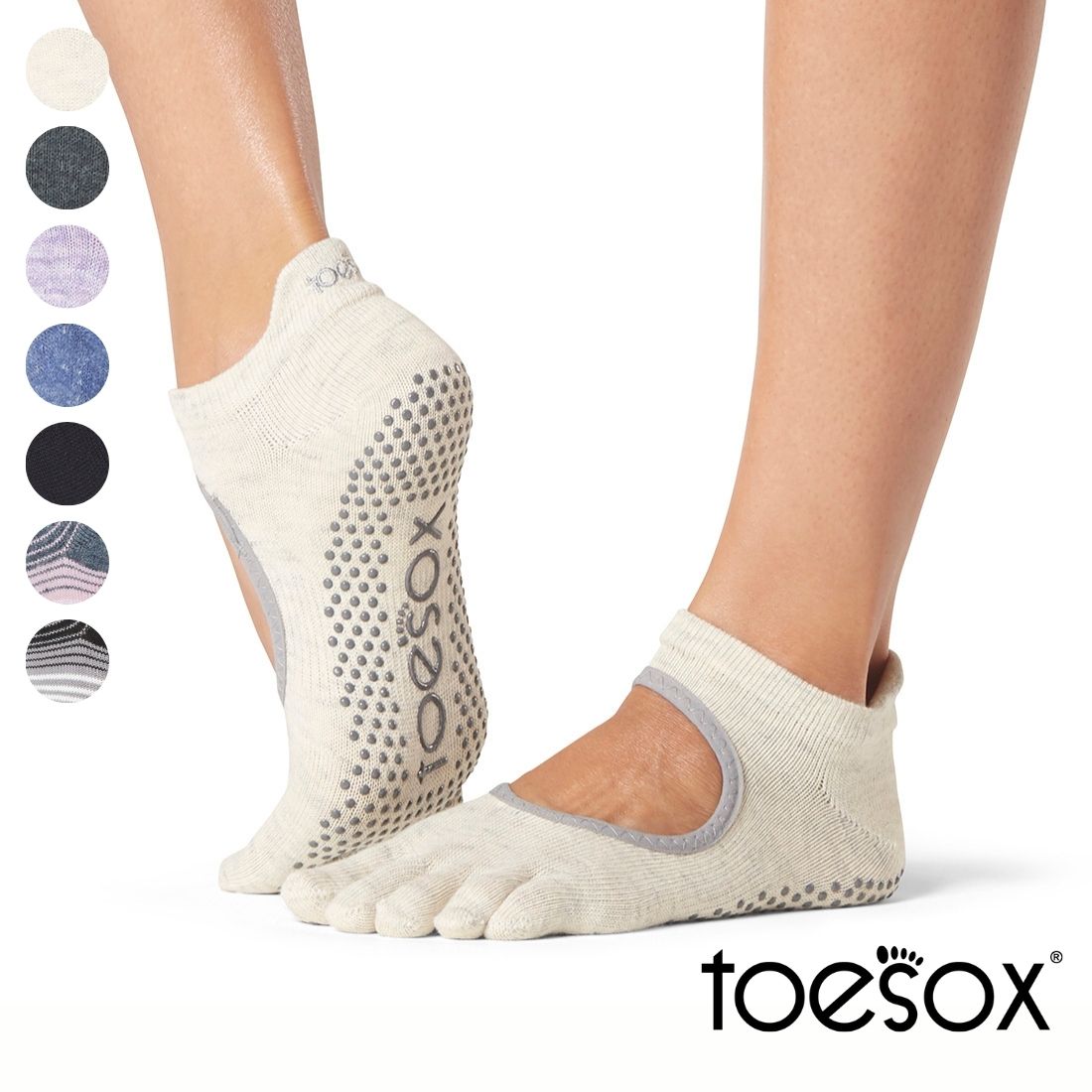 【Toesox】Grip Full Toe Bellarina