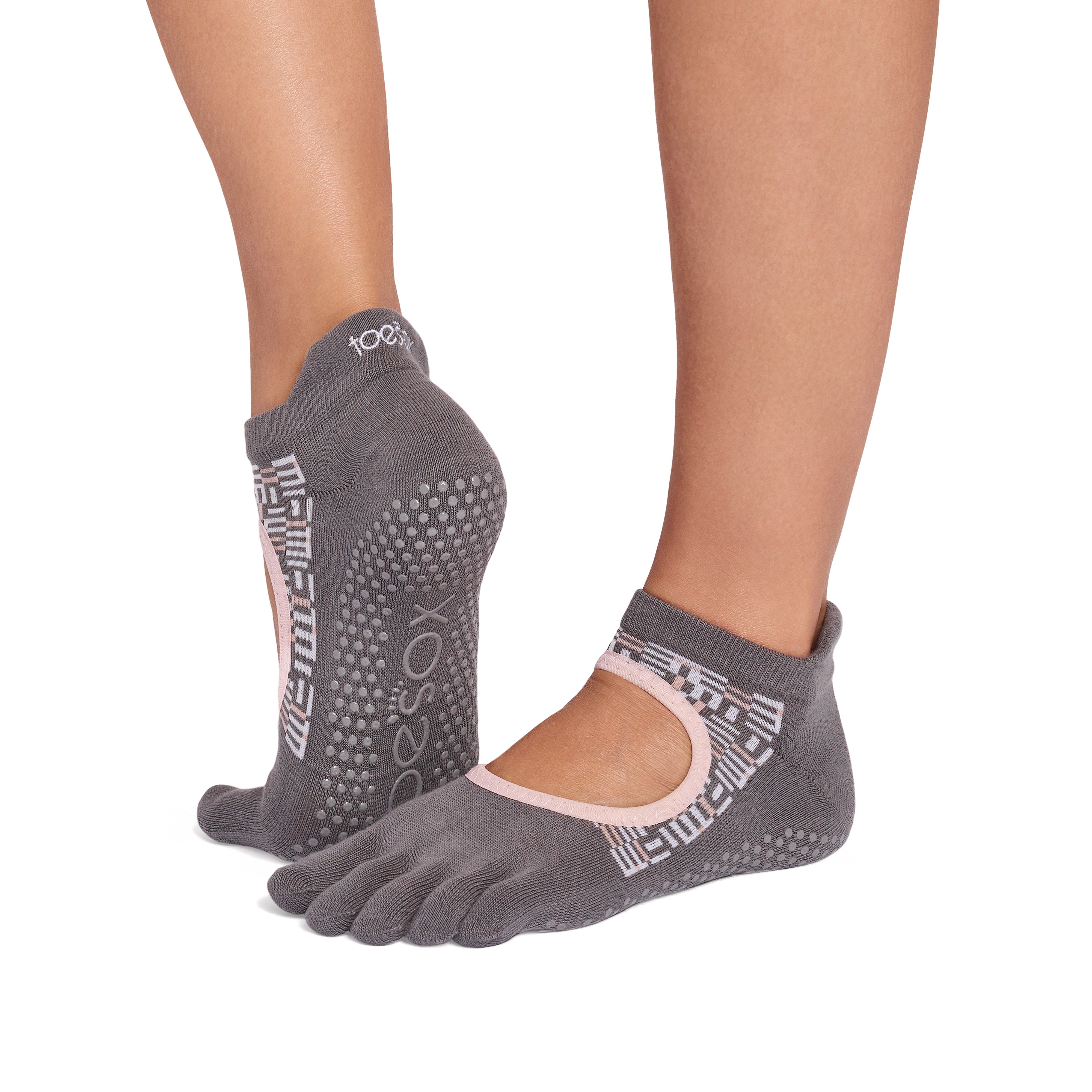 【Toesox_季節限定】Ultra Fine Knit Full Toe Bellarina カラー: Classical, サイズ: M