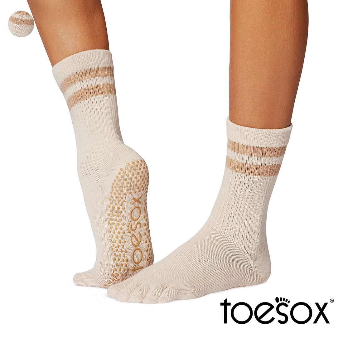 【Toesox_25SS】Grip Full Toe Crew