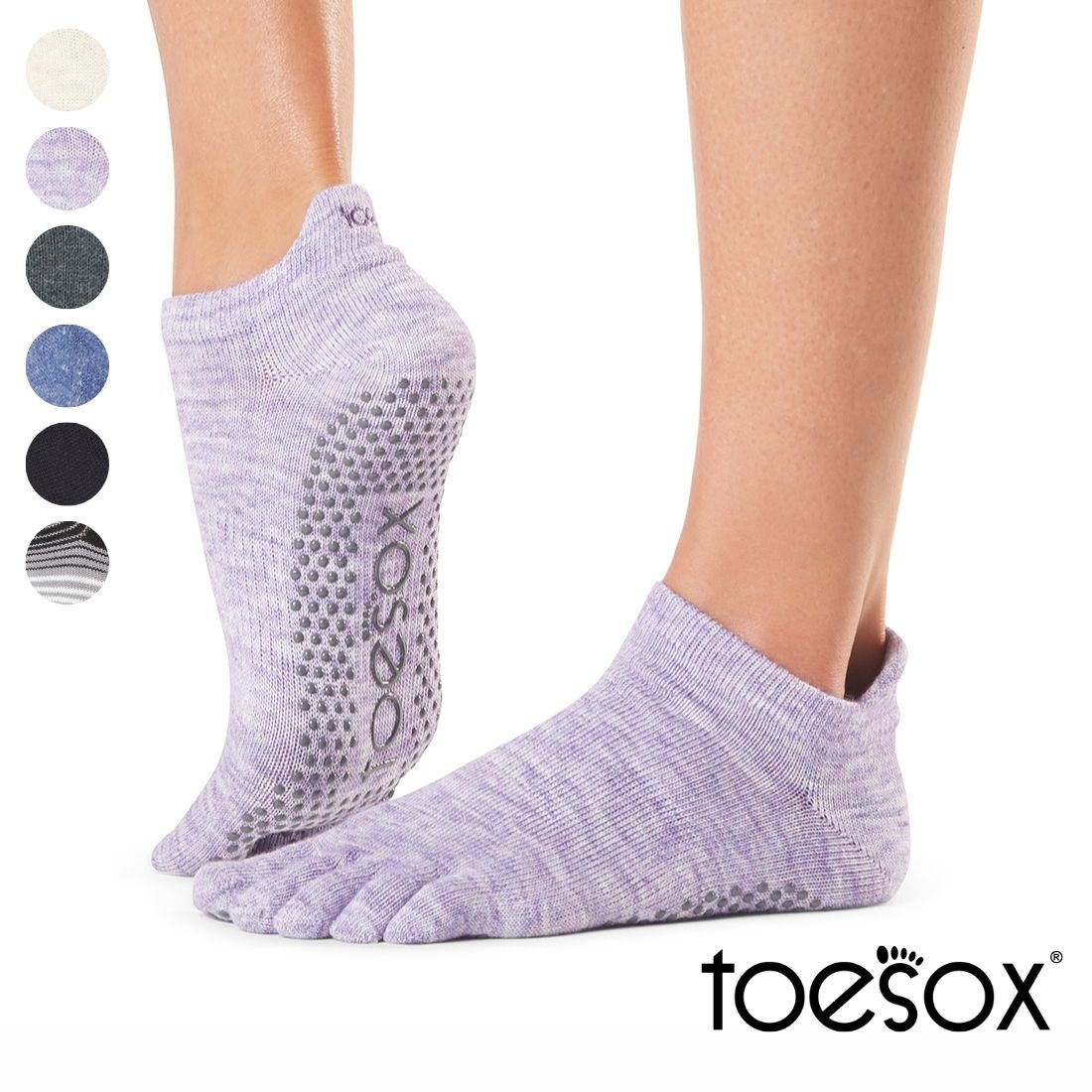 【Toesox】Grip Full Toe Low Rise
