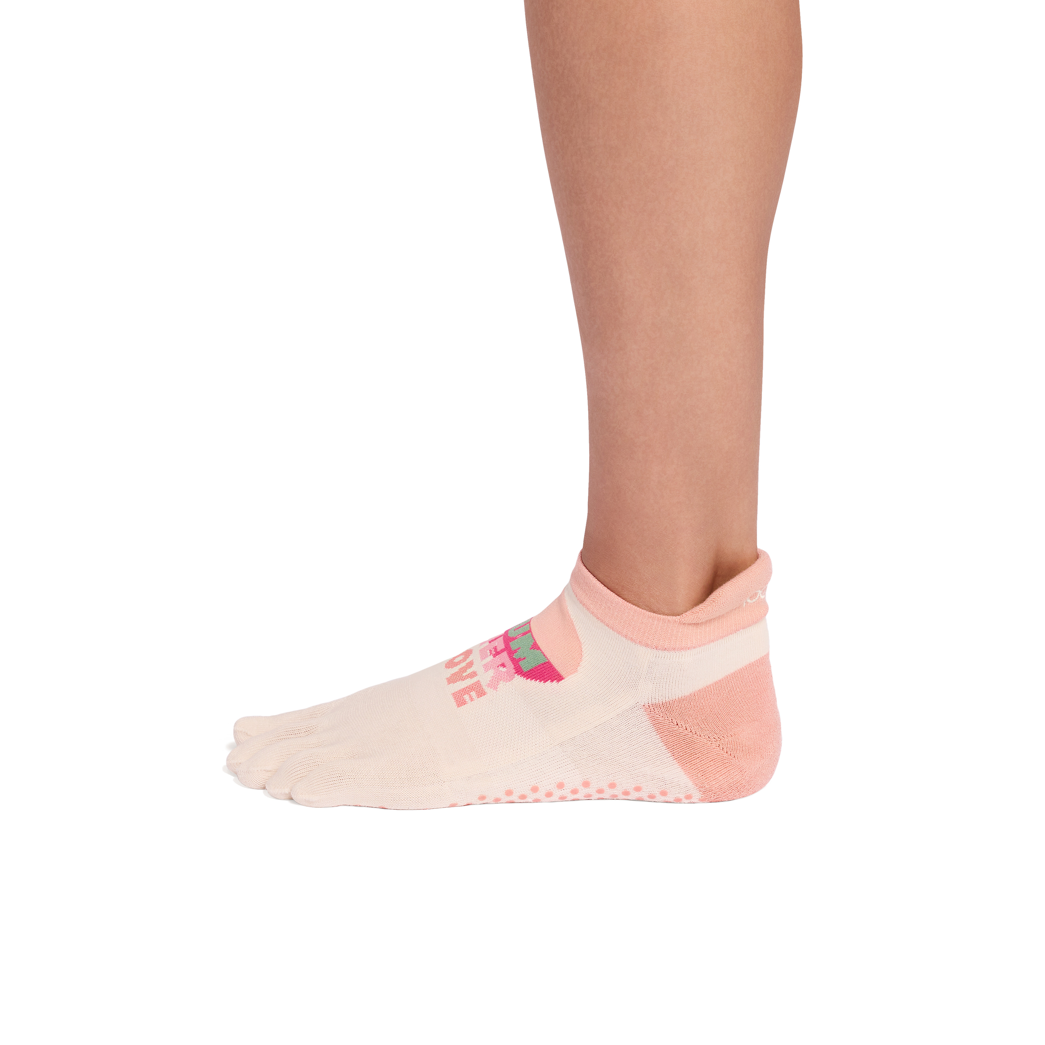 【Toesox_季節限定】 Ultra Fine Knit Full Toe  Low rise カラー: Summer Love, サイズ: M