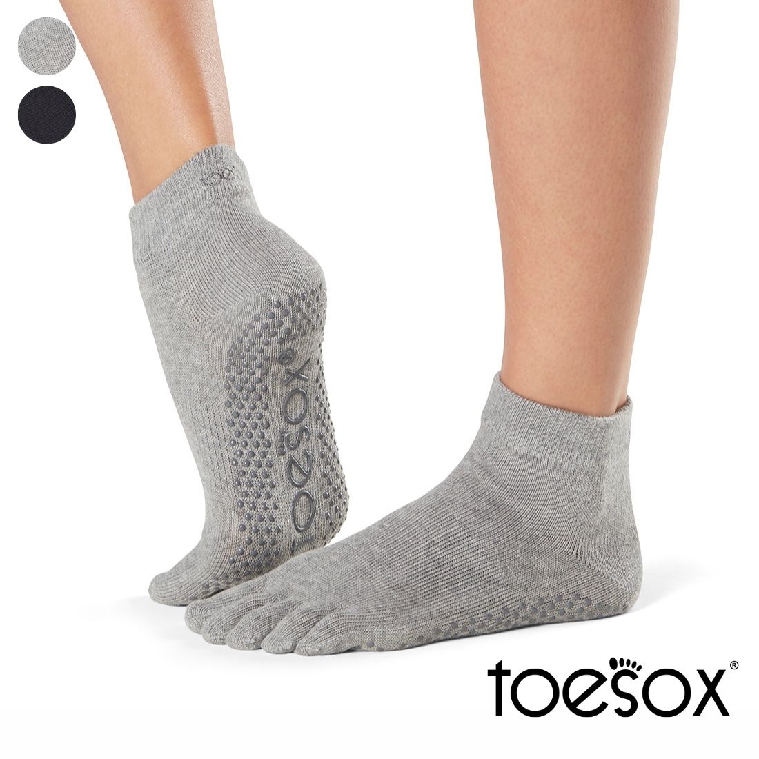 【Toesox】Grip Full Toe Ankle