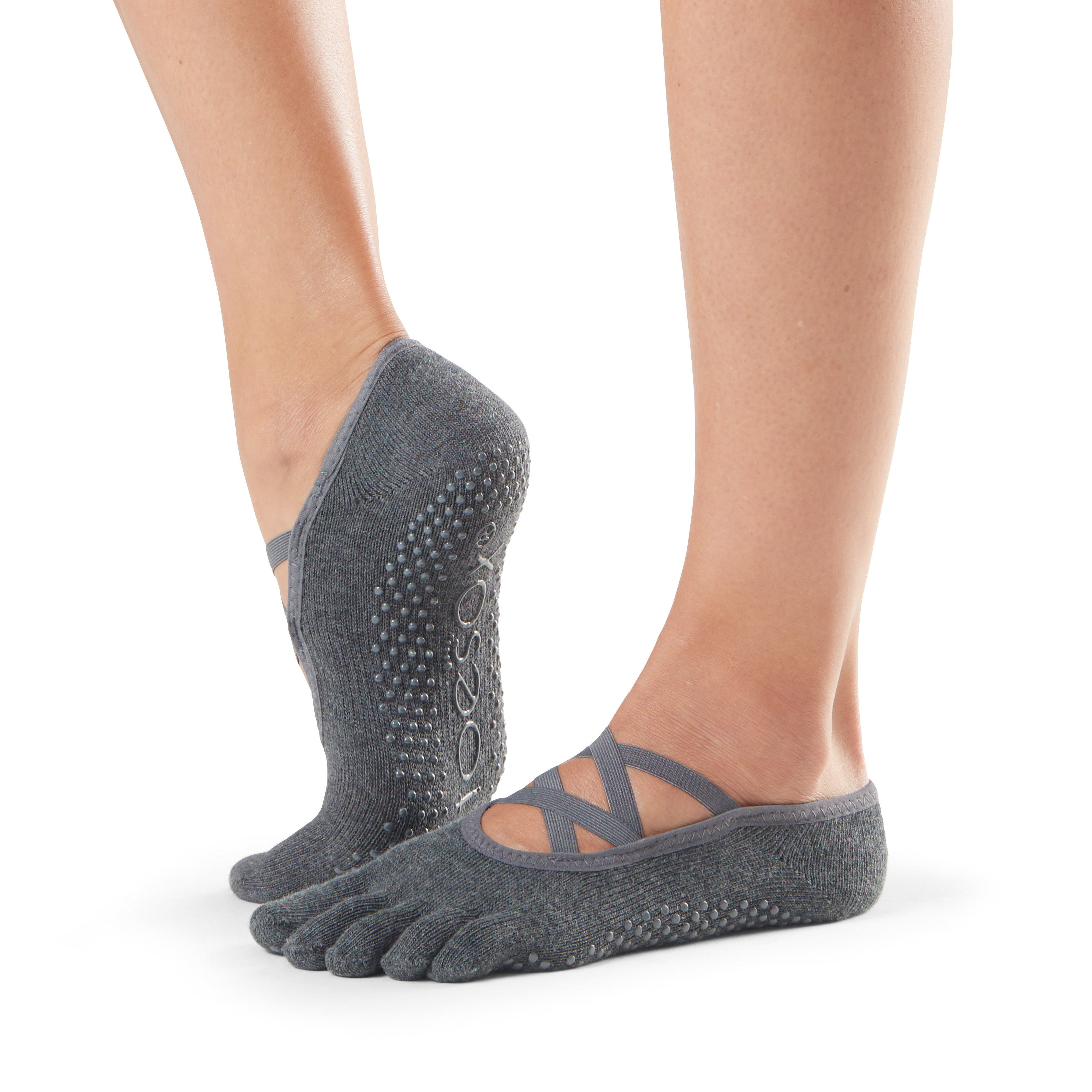 【Toesox】Grip Full Toe Elleシックカラーセット(Mサイズ/3足セット)