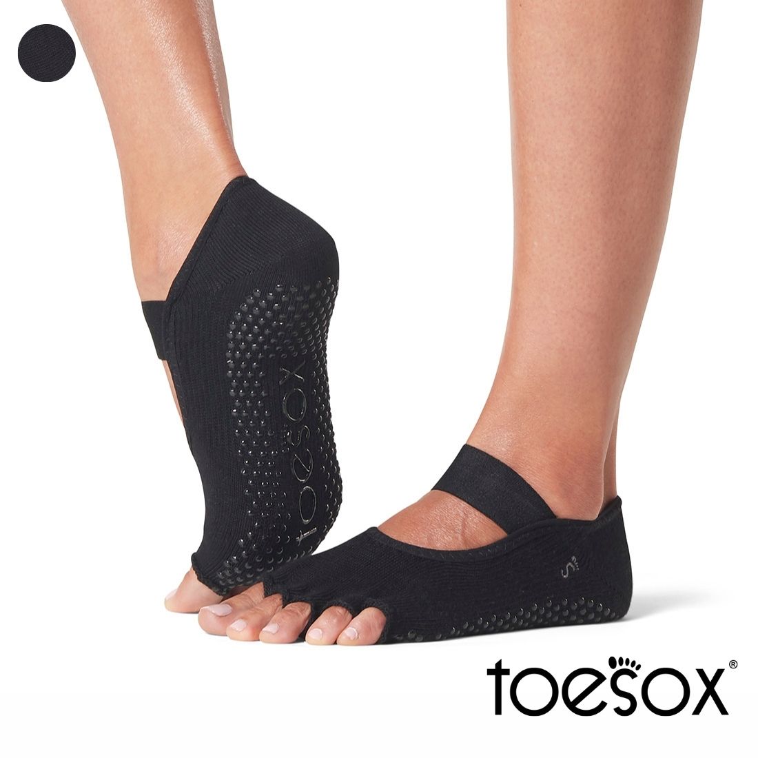 【Toesox】Grip Half Toe Mia