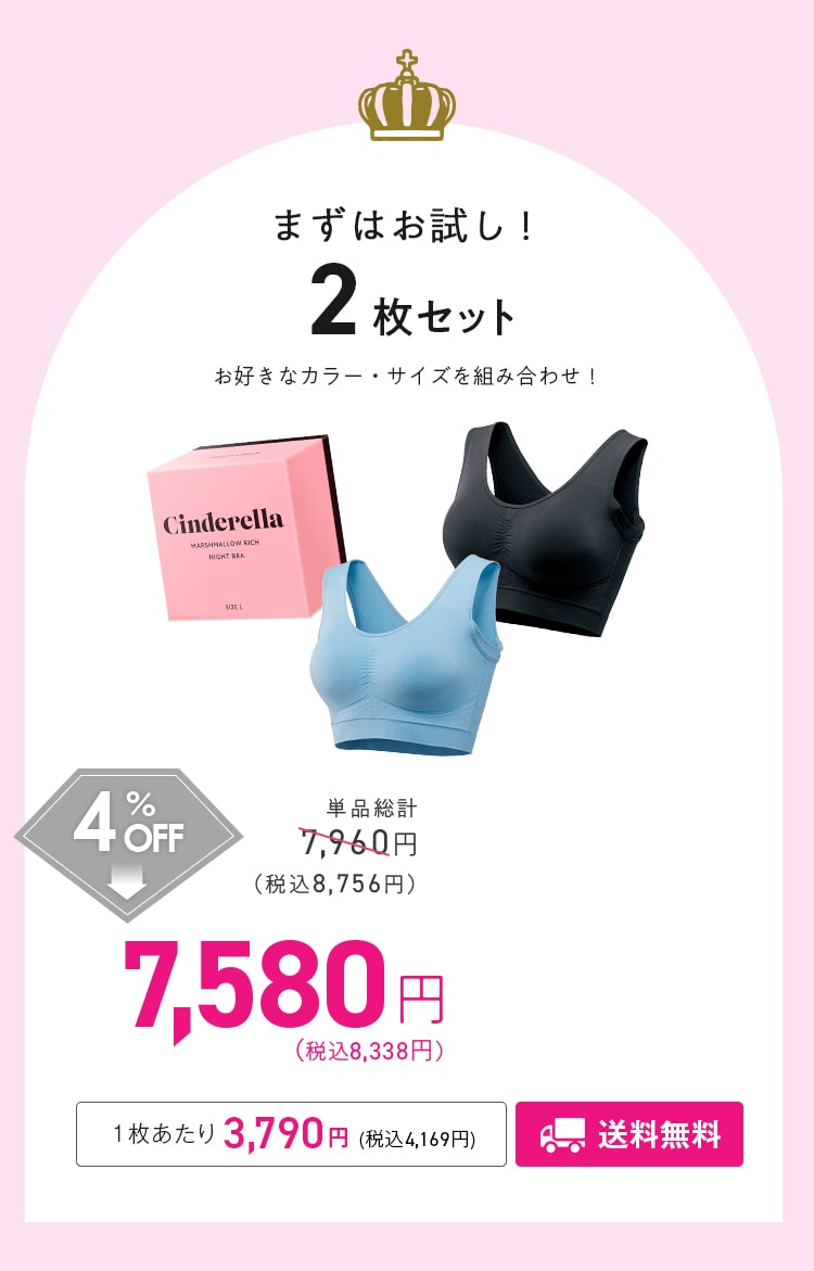 2枚セットで今すぐ申し込む