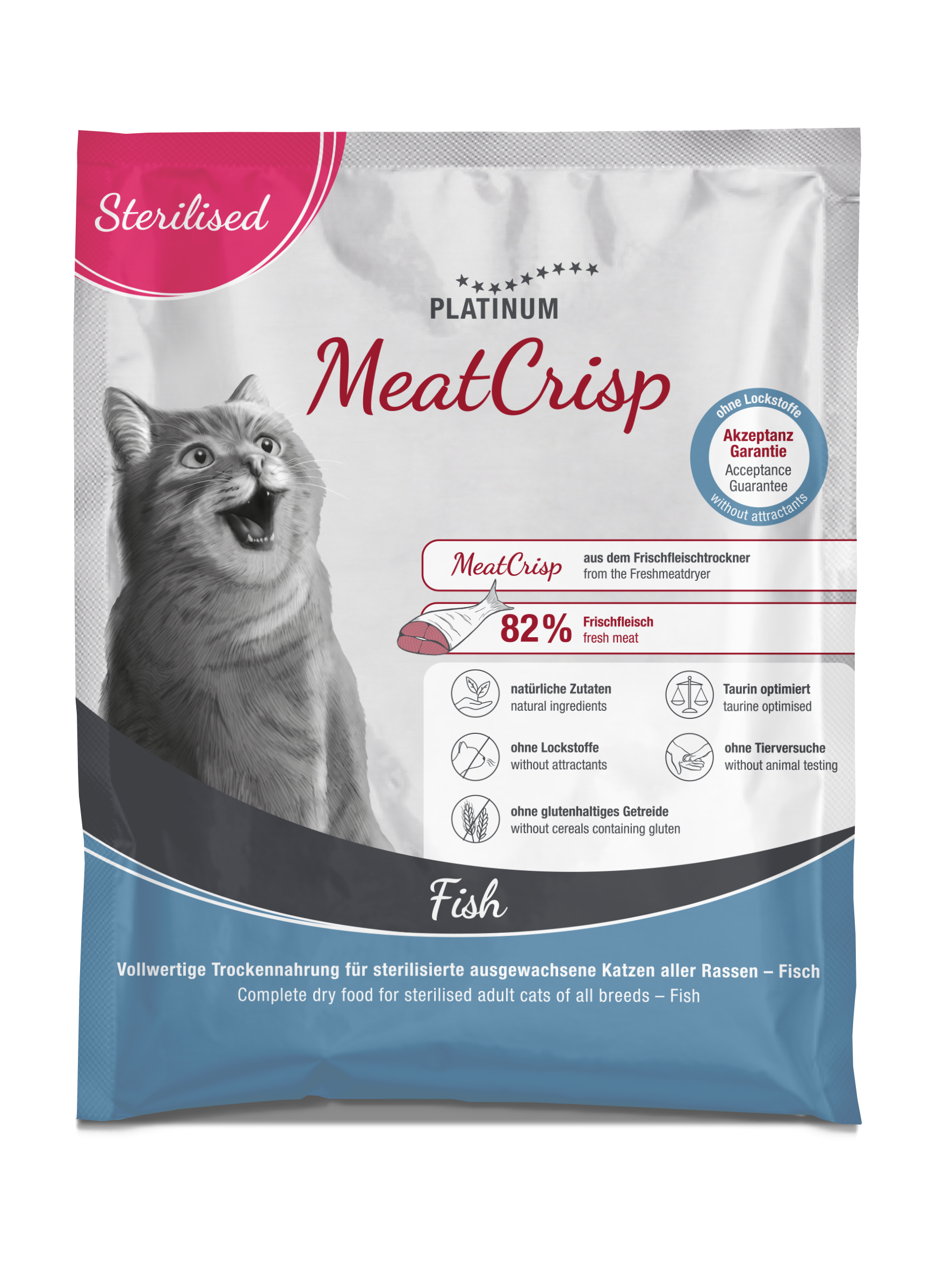 キャットフード サンプル 成猫：去勢・避妊用（低カロリー） フィッシュ