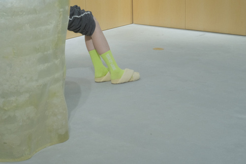 [YEUX CLUB先行]YEUX ET LIGNE SOCKS LIME
