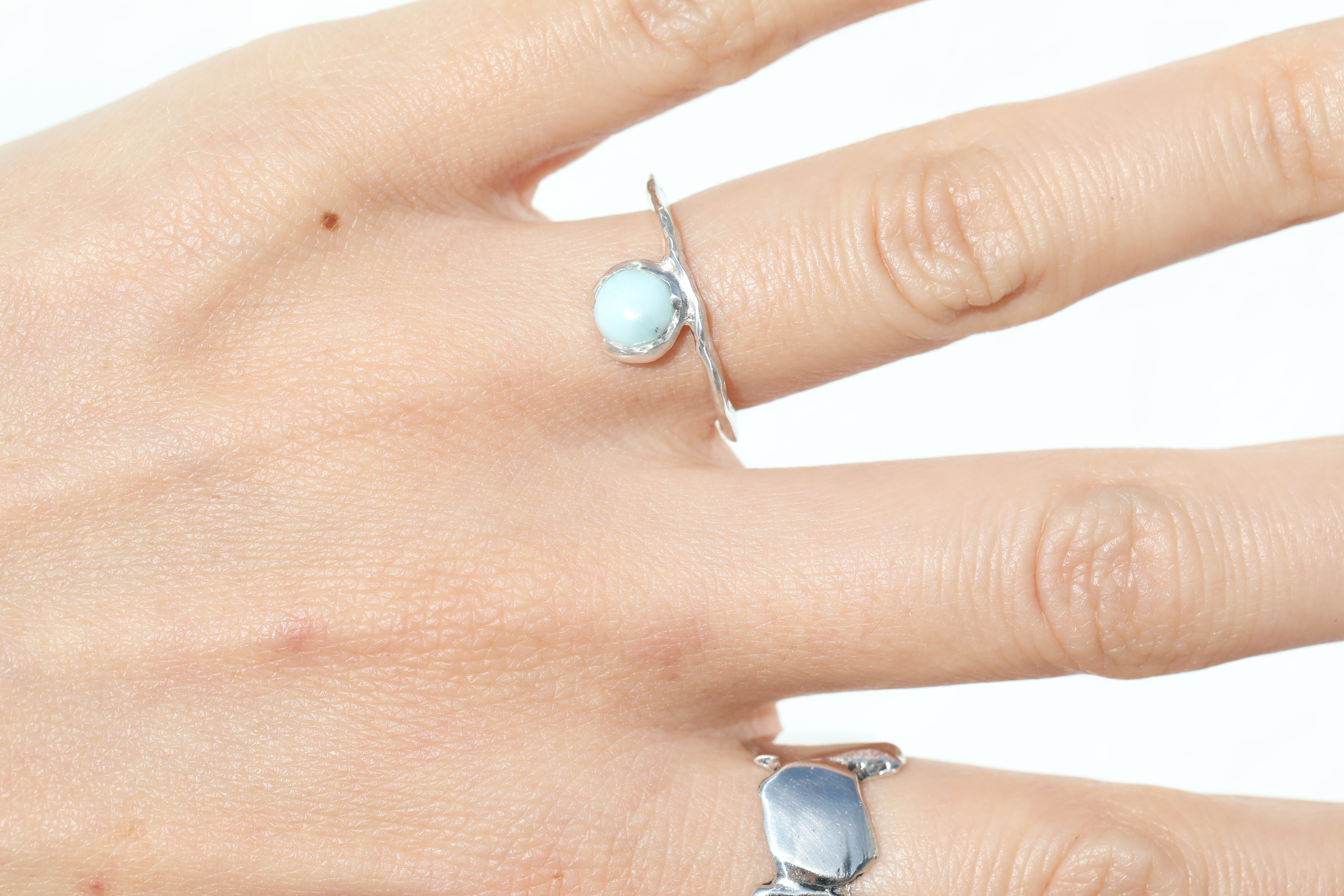 プリュイ ブルーリング 15号 PLUIE シルバー925 ユニセックス ジュエリーブランド PLUIE(プリュイ)が期間限定の