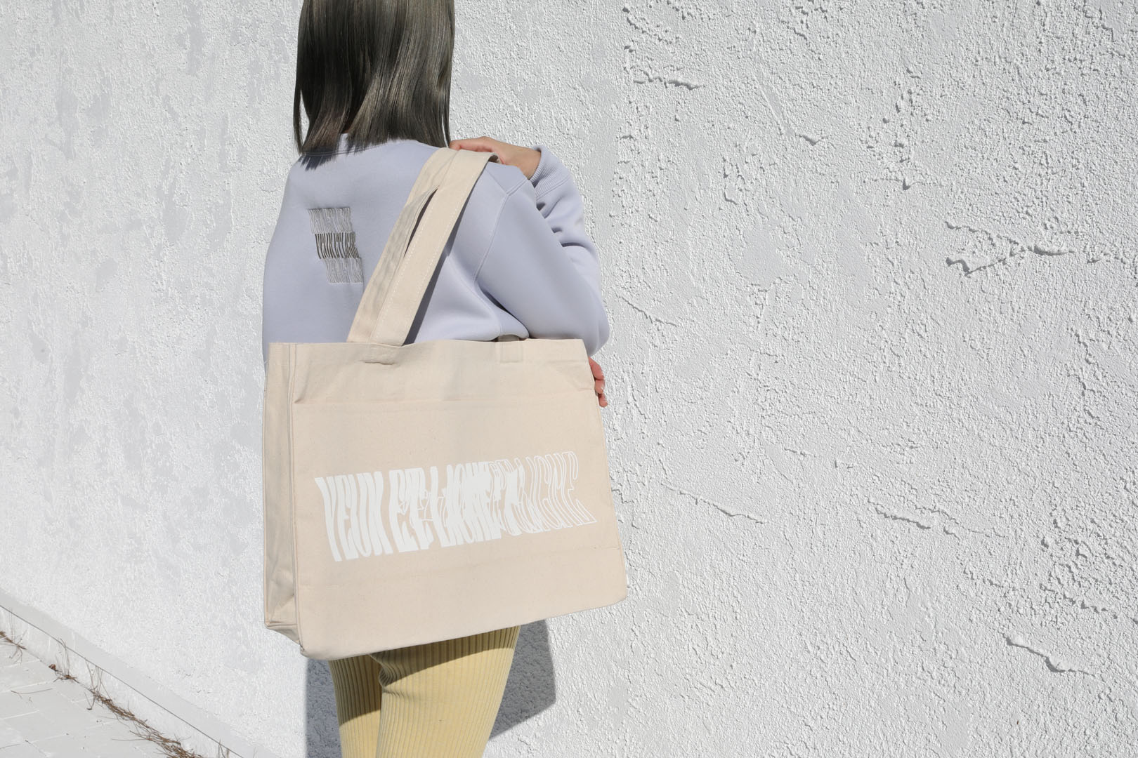 数量限定再販売】Yeux et ligne Large Tote Bag 一般 - PLUIE 