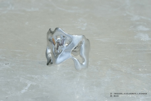 Selective Winter GEM '25 FLOTAR ring 925