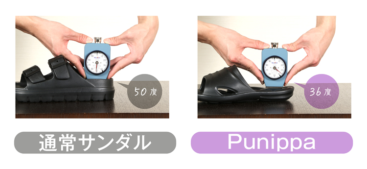 生卵落下実験の様子を示す写真