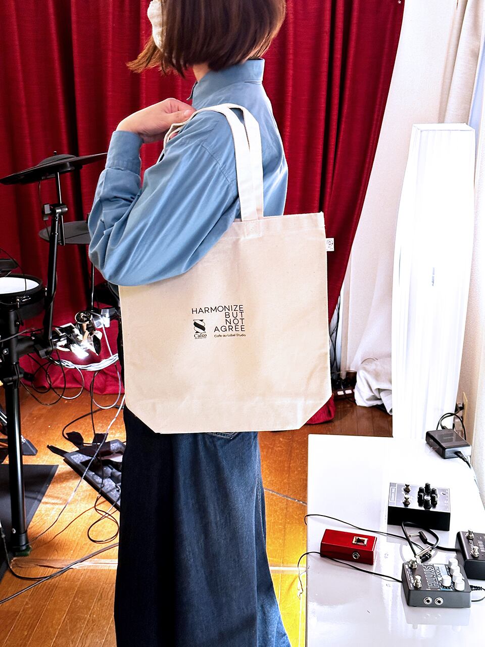 カフェ・オ・レーベル トートバッグ〜HARMONIZE BUT NOT AGREE〜