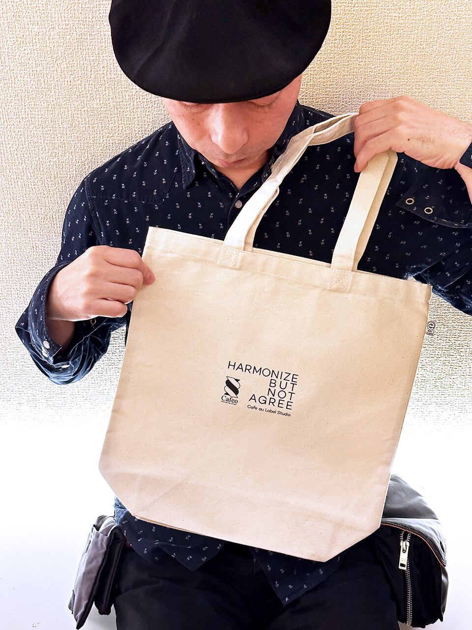 カフェ・オ・レーベル トートバッグ〜HARMONIZE BUT NOT AGREE〜