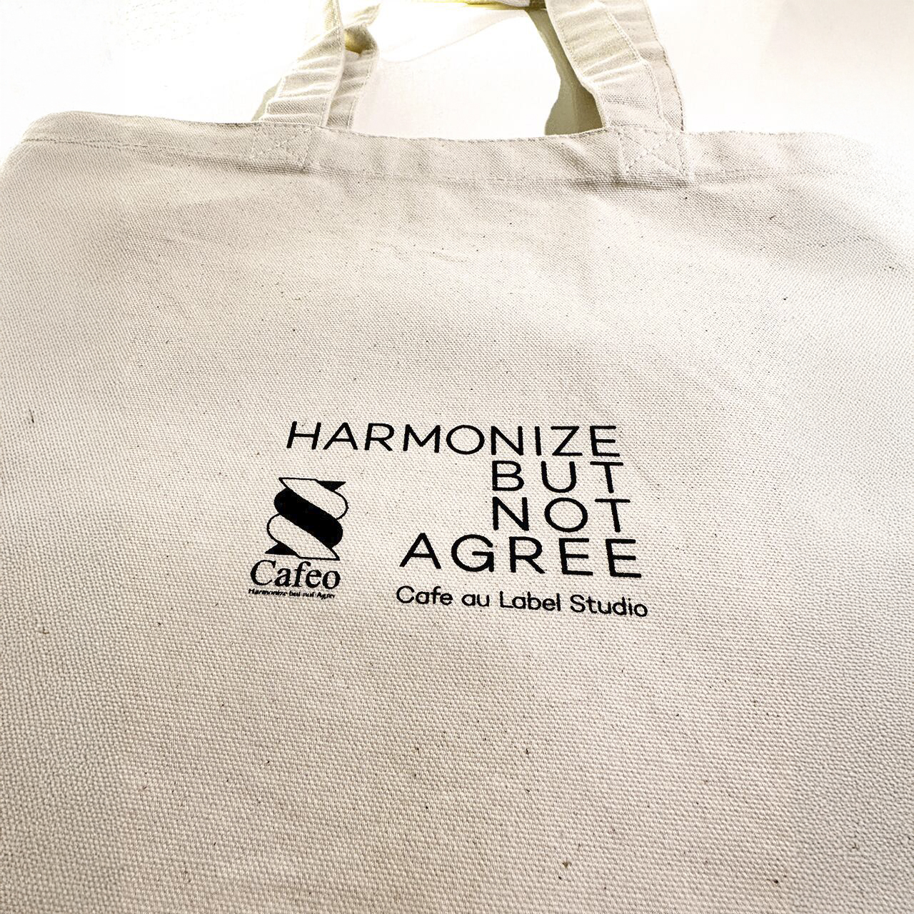 カフェ・オ・レーベル トートバッグ〜HARMONIZE BUT NOT AGREE〜