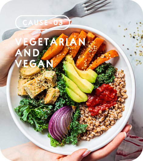 VEGETARIAN AND VEGAN