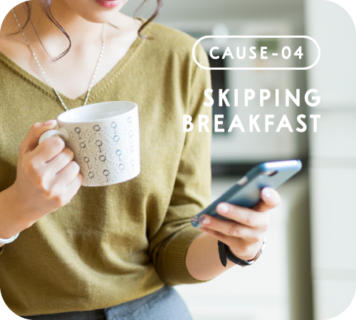 SKIPPING BREAKFAST