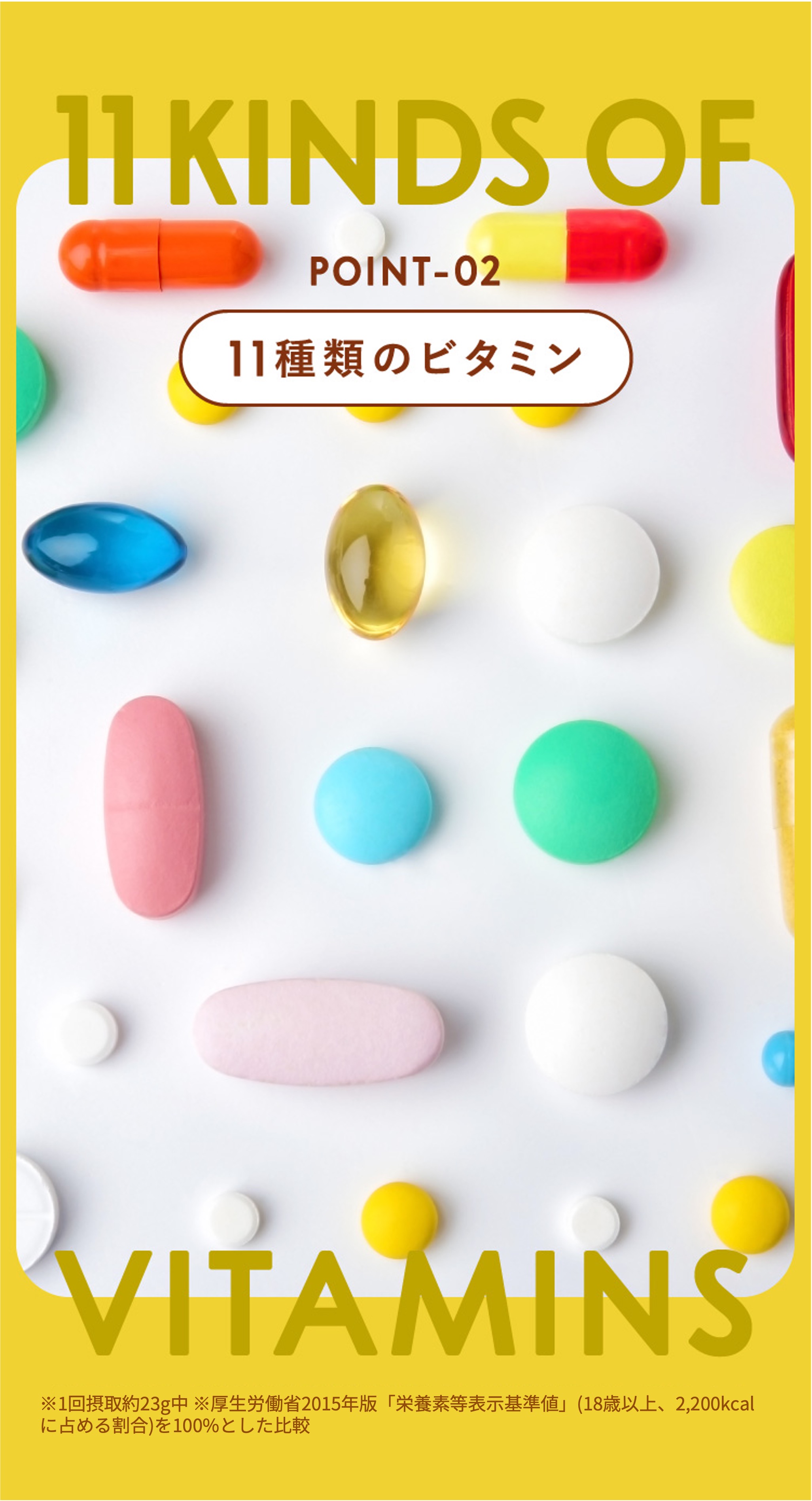 POINT2 11種類のビタミン