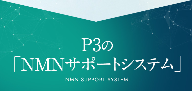 P3のNMNサポートシステム