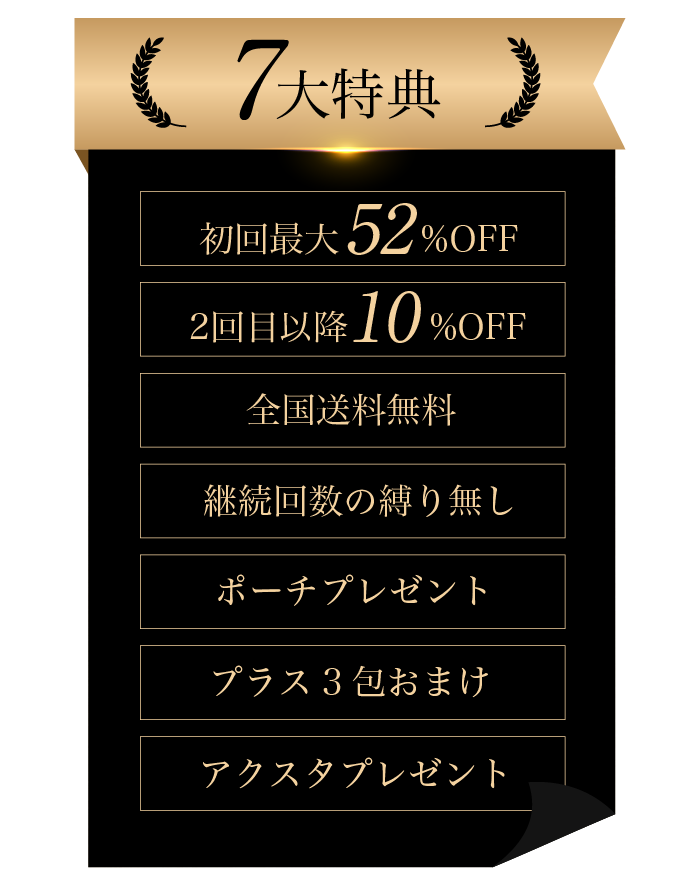 7大特典