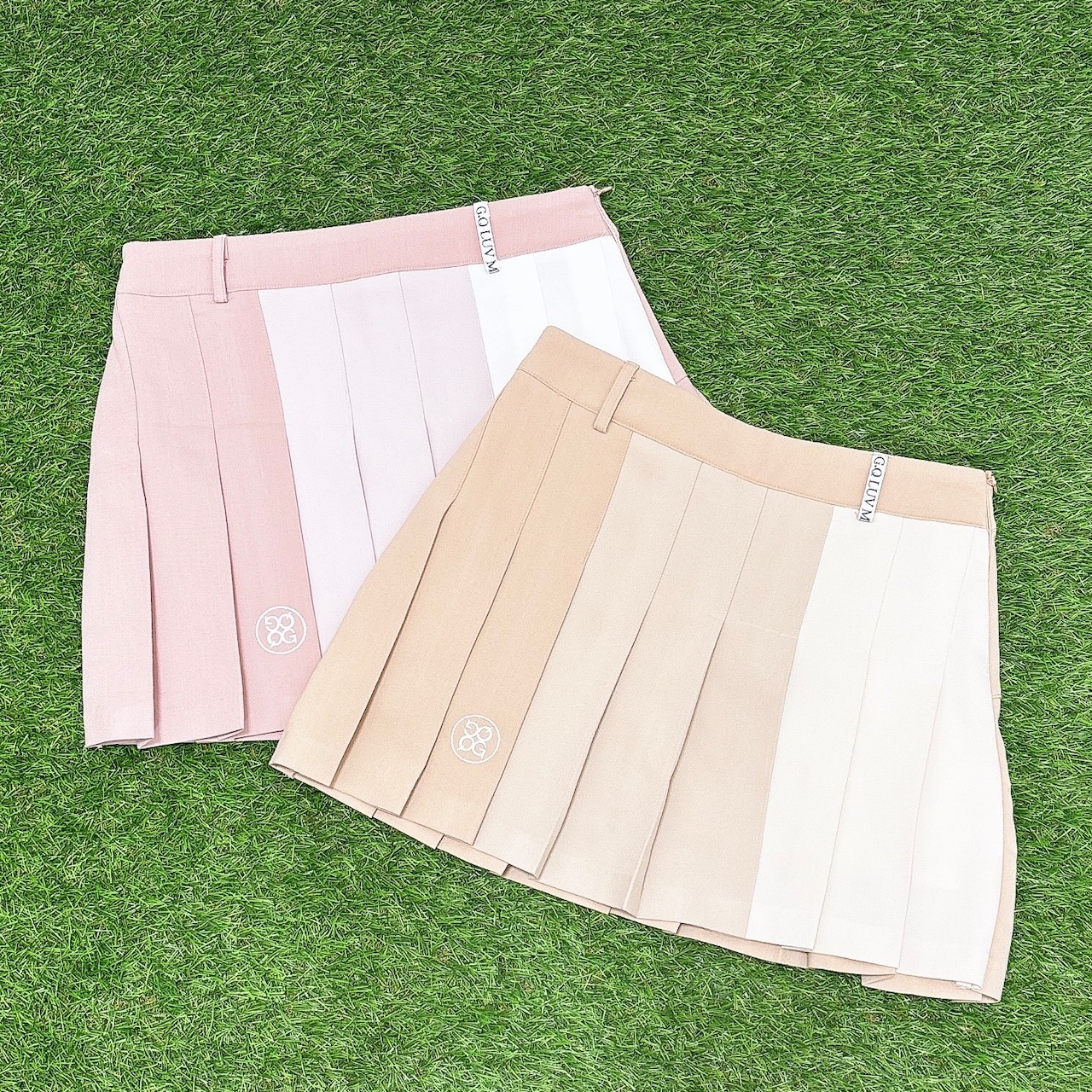 GREEN QUEEN グラデーションプリーツスカート