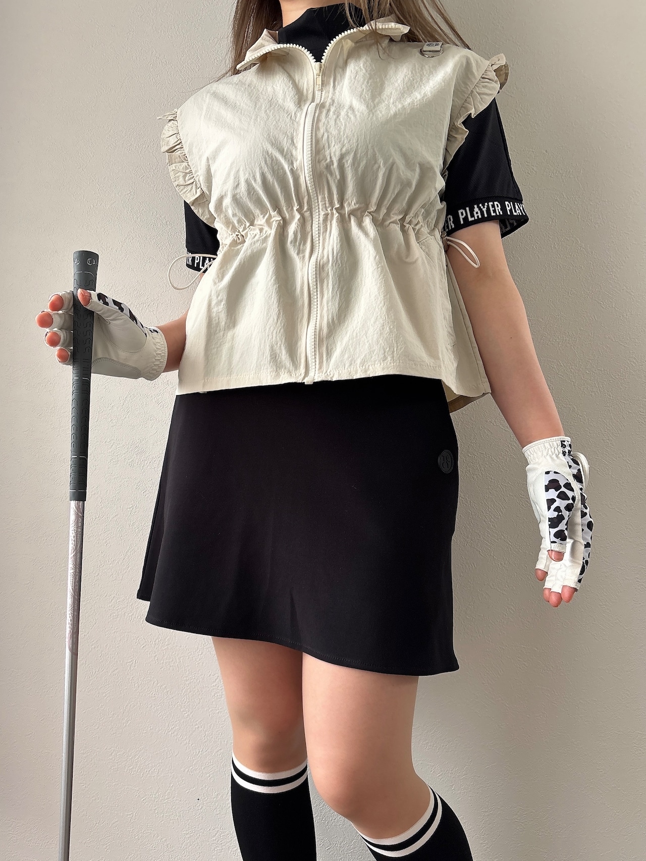 台形テールカットスカート