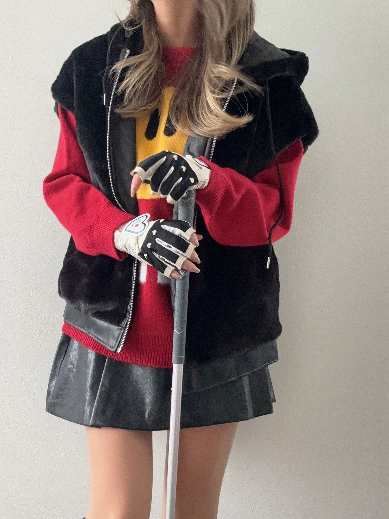 ファーフーディーベスト