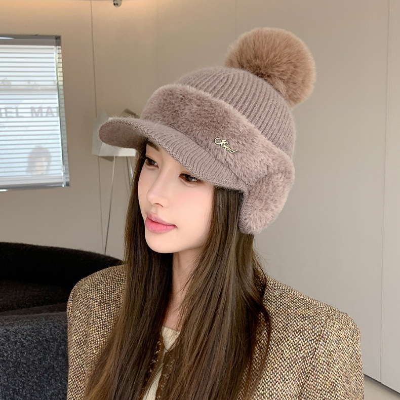 イヤマフニットキャップ