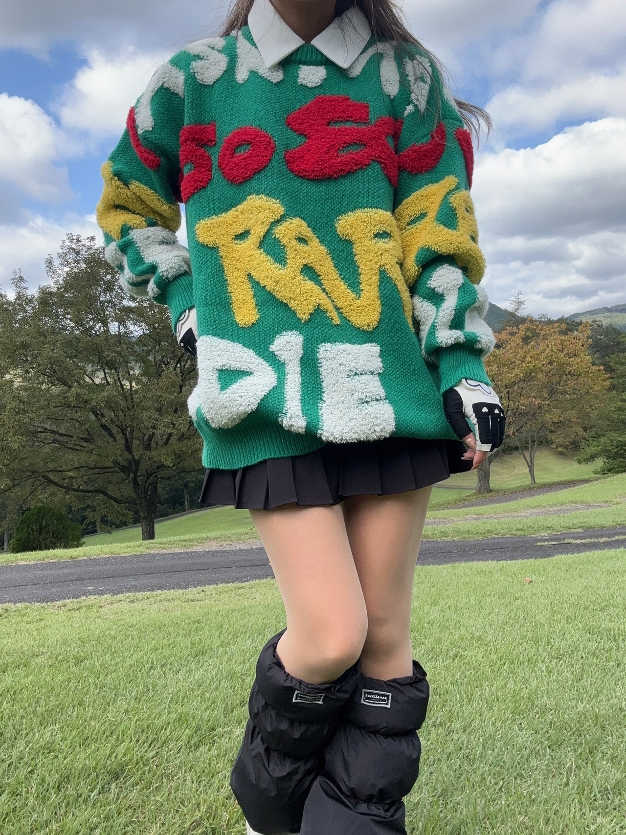 もころごオーバーニット