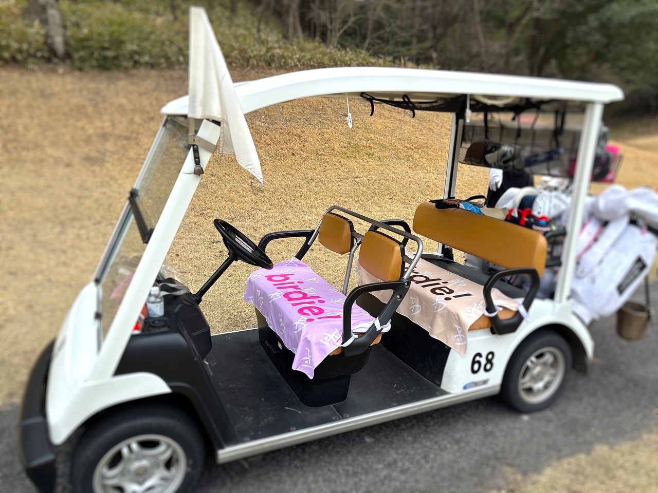 pA birdie!カートタオル