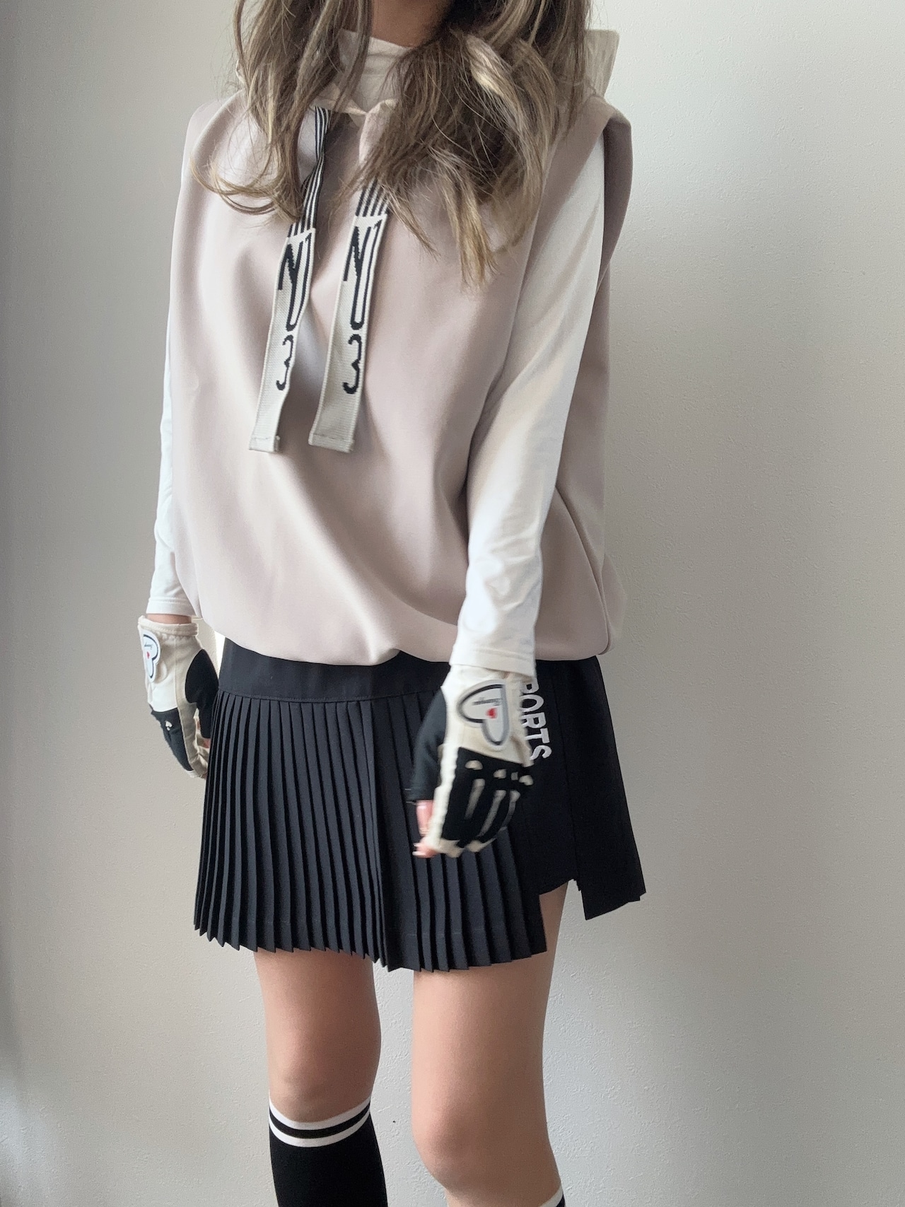 テープパーカーベスト