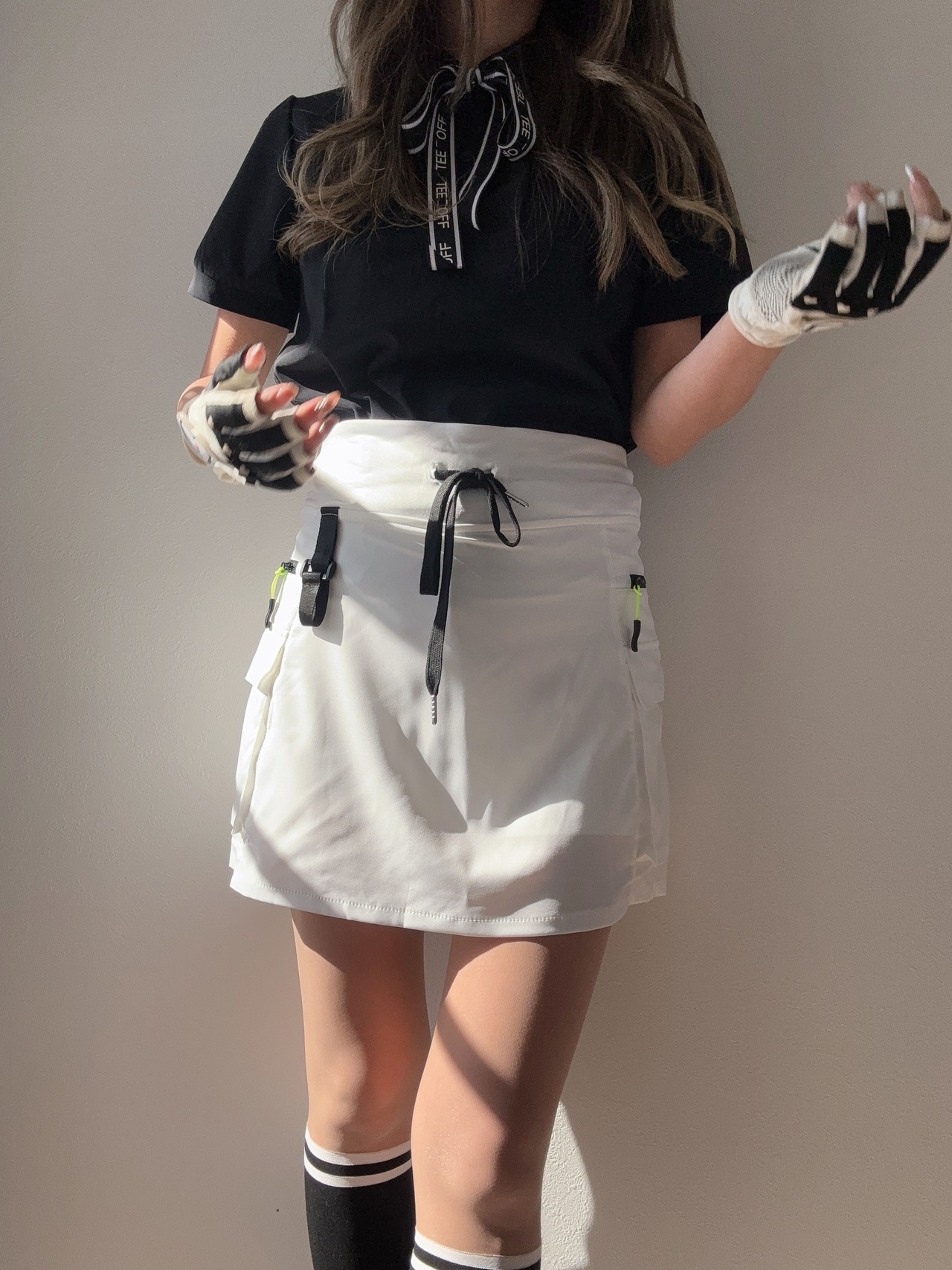 カラバリストレッチカーゴタイトスカート