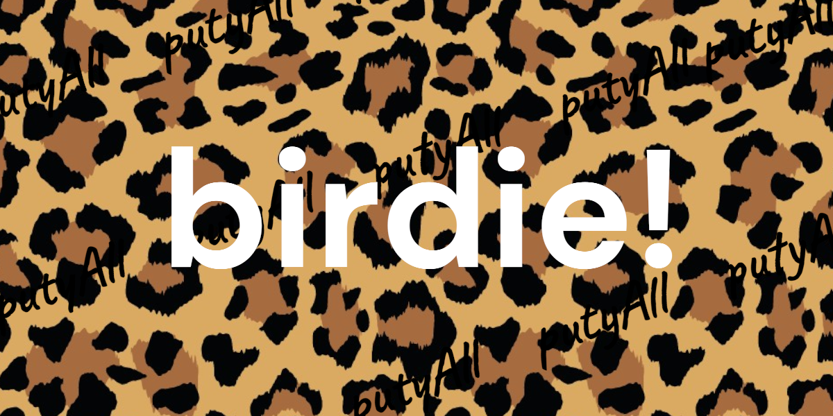 pA birdie!カートタオル