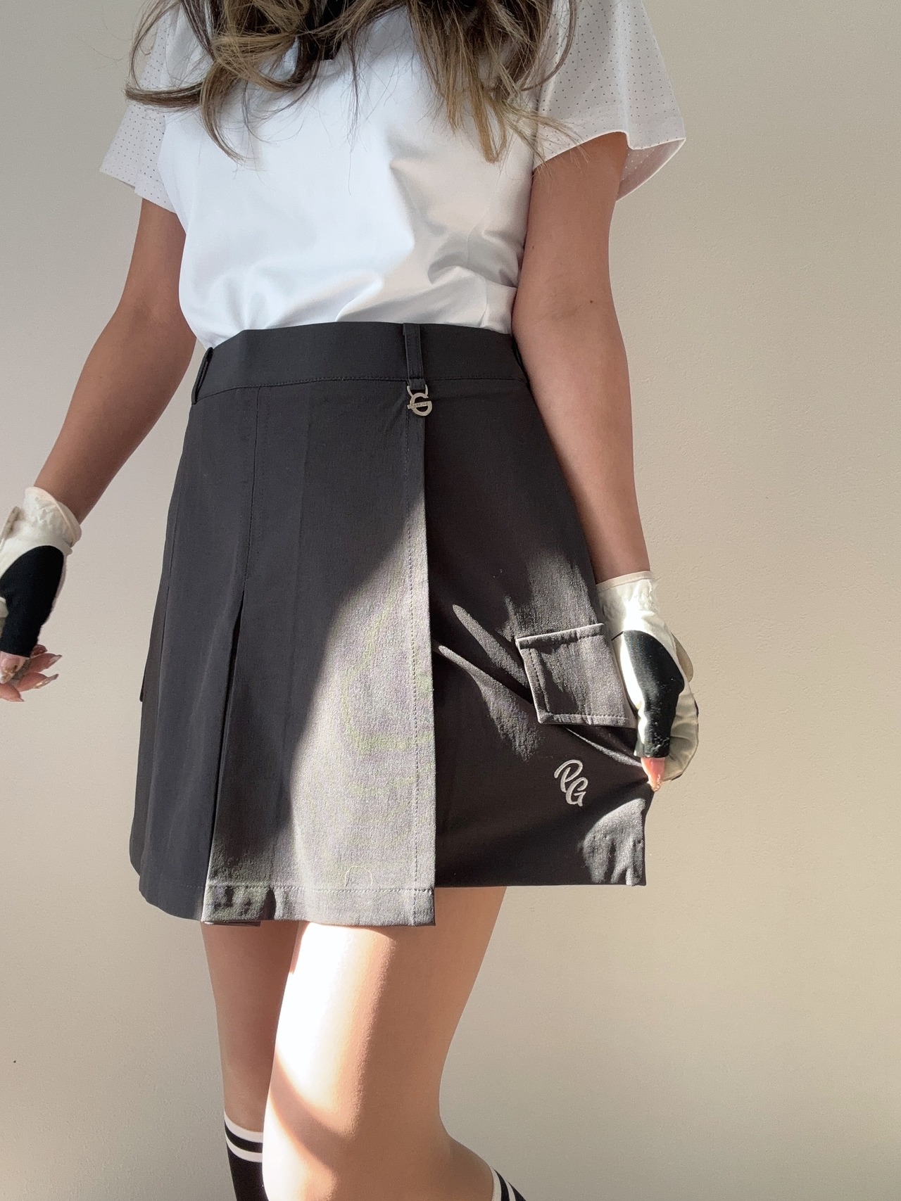 ボックスプリーツキュロット