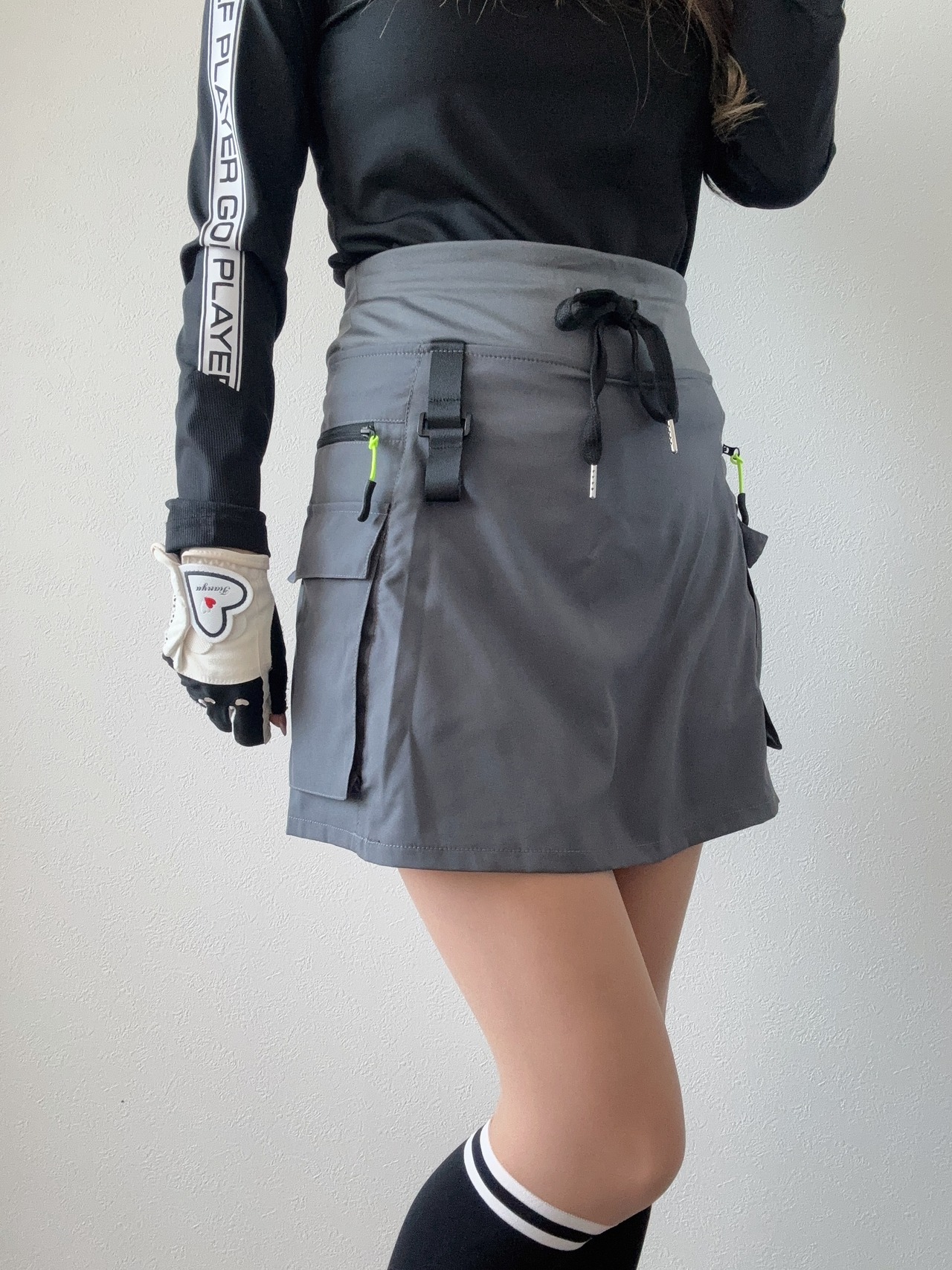 カラバリストレッチカーゴタイトスカート