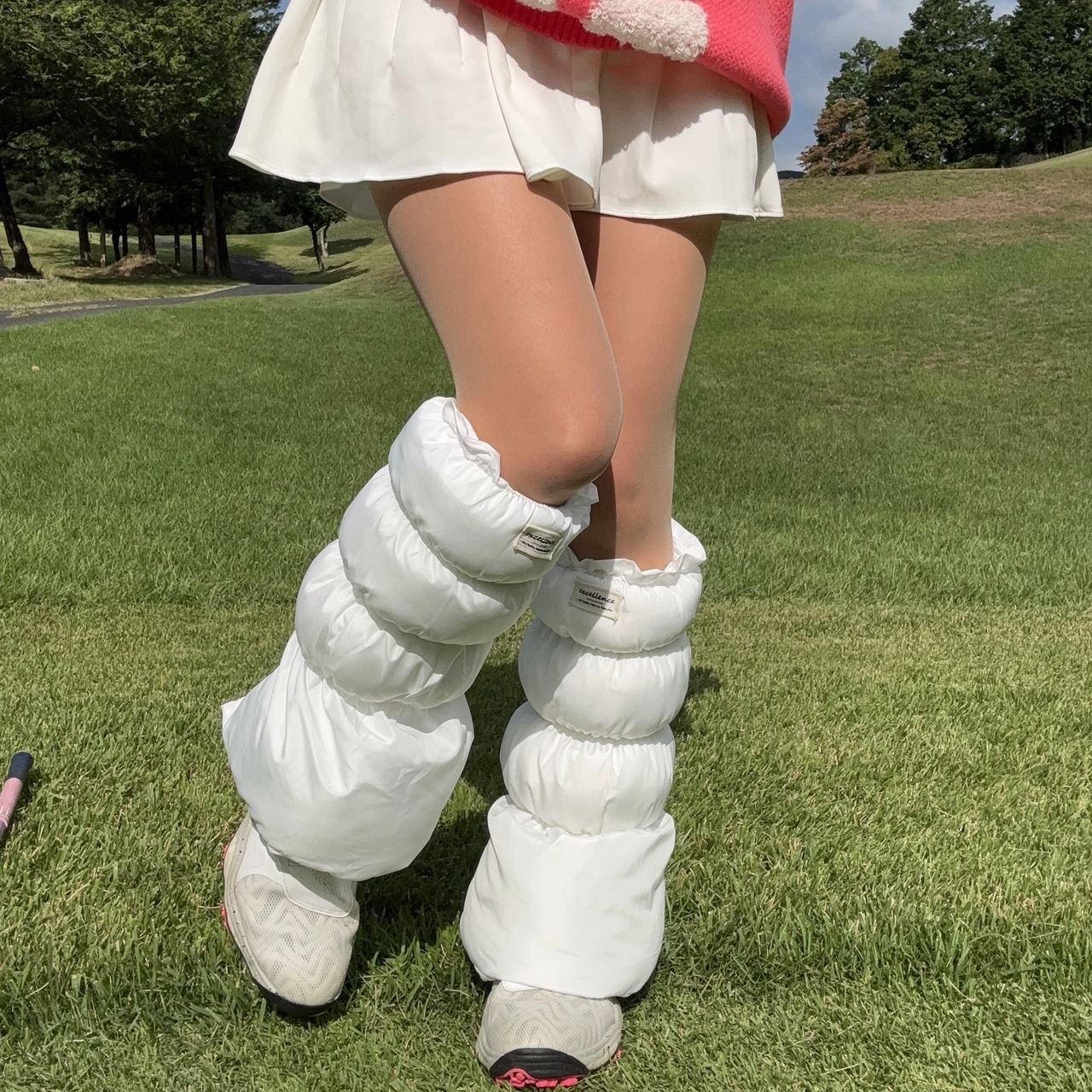 中綿レッグウォーマー