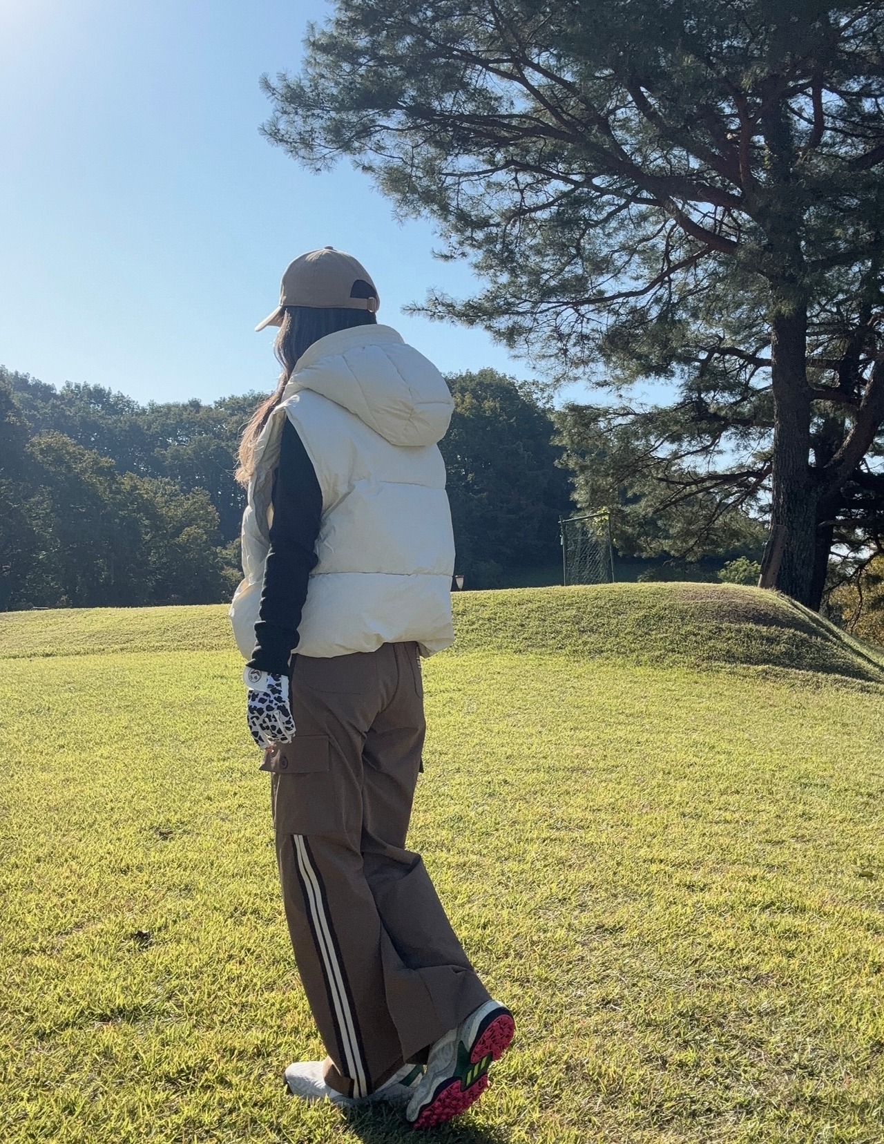 テープZIP中綿ベスト