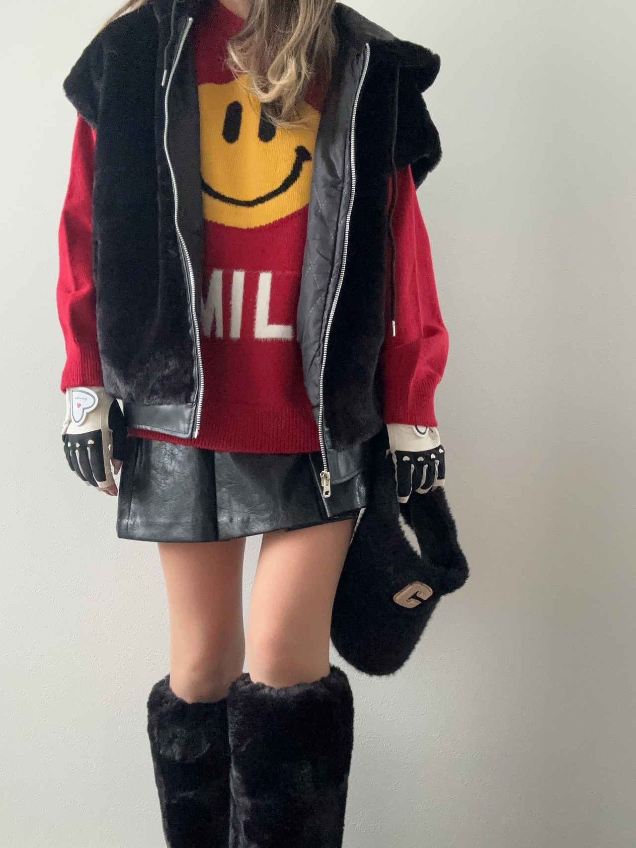 ファーレッグウォーマー