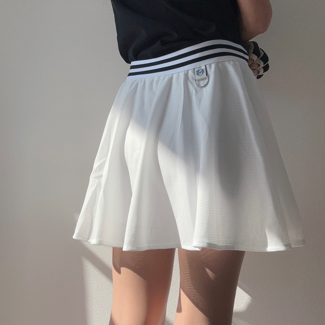 DMメッシュフレアスカート