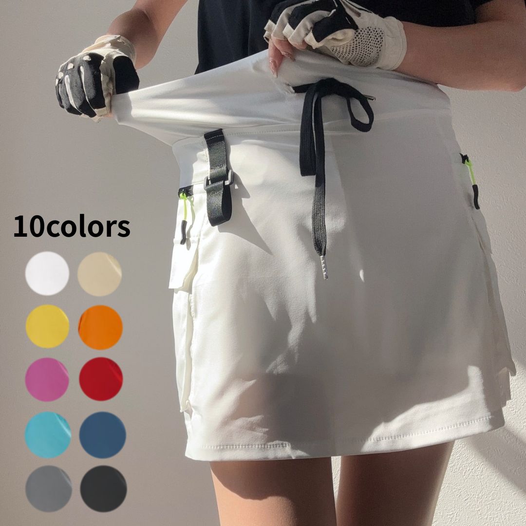 カラバリストレッチカーゴタイトスカート