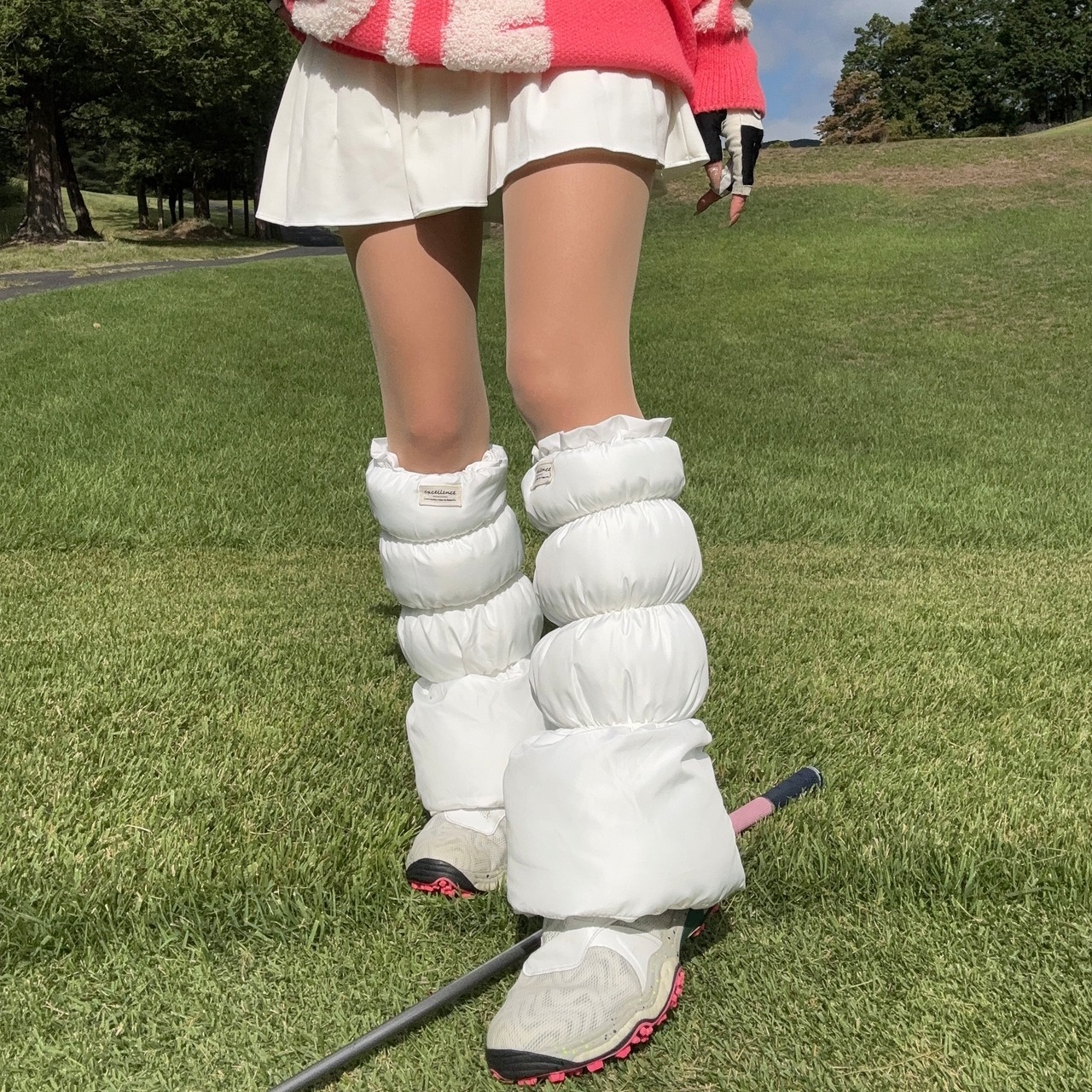 中綿レッグウォーマー