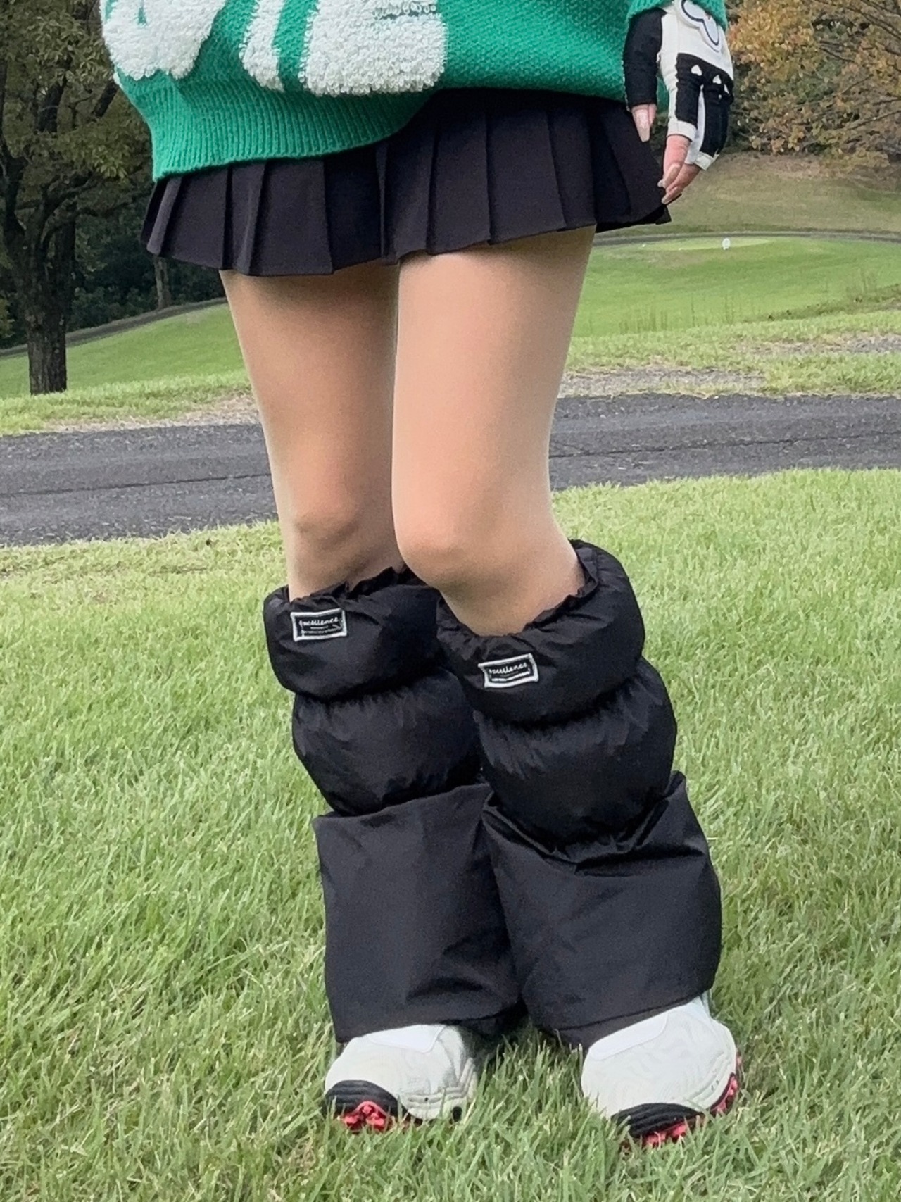 中綿レッグウォーマー