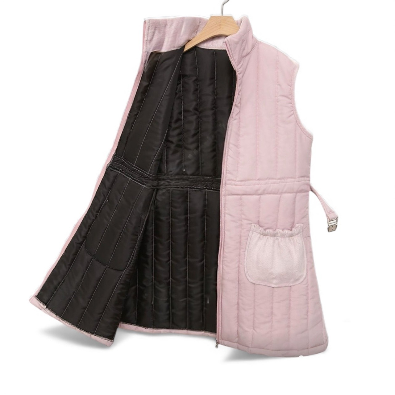 中綿ベルト付きジャンパースカート