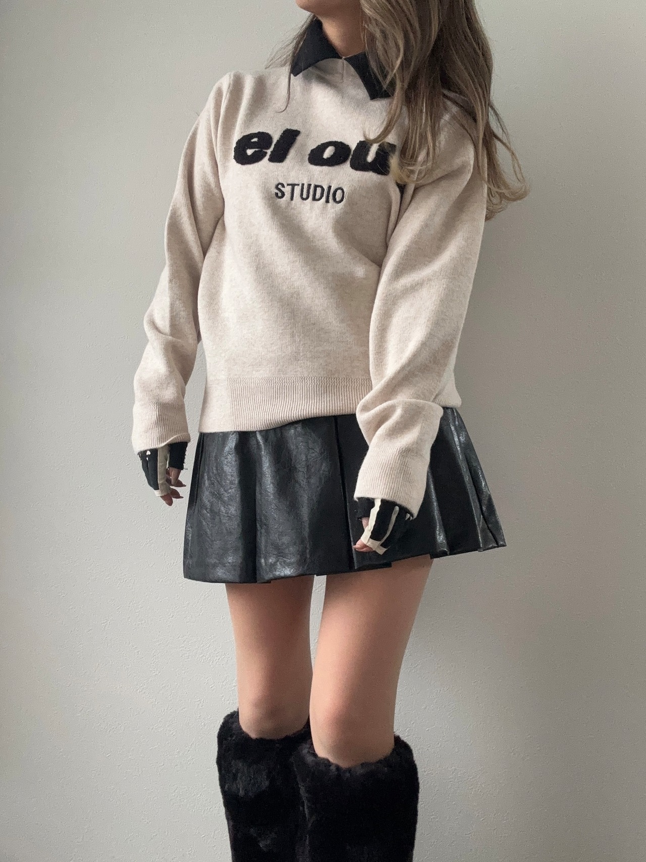 ファーレッグウォーマー